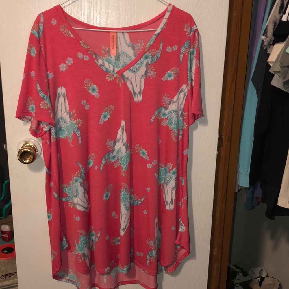 Bull horn dress!